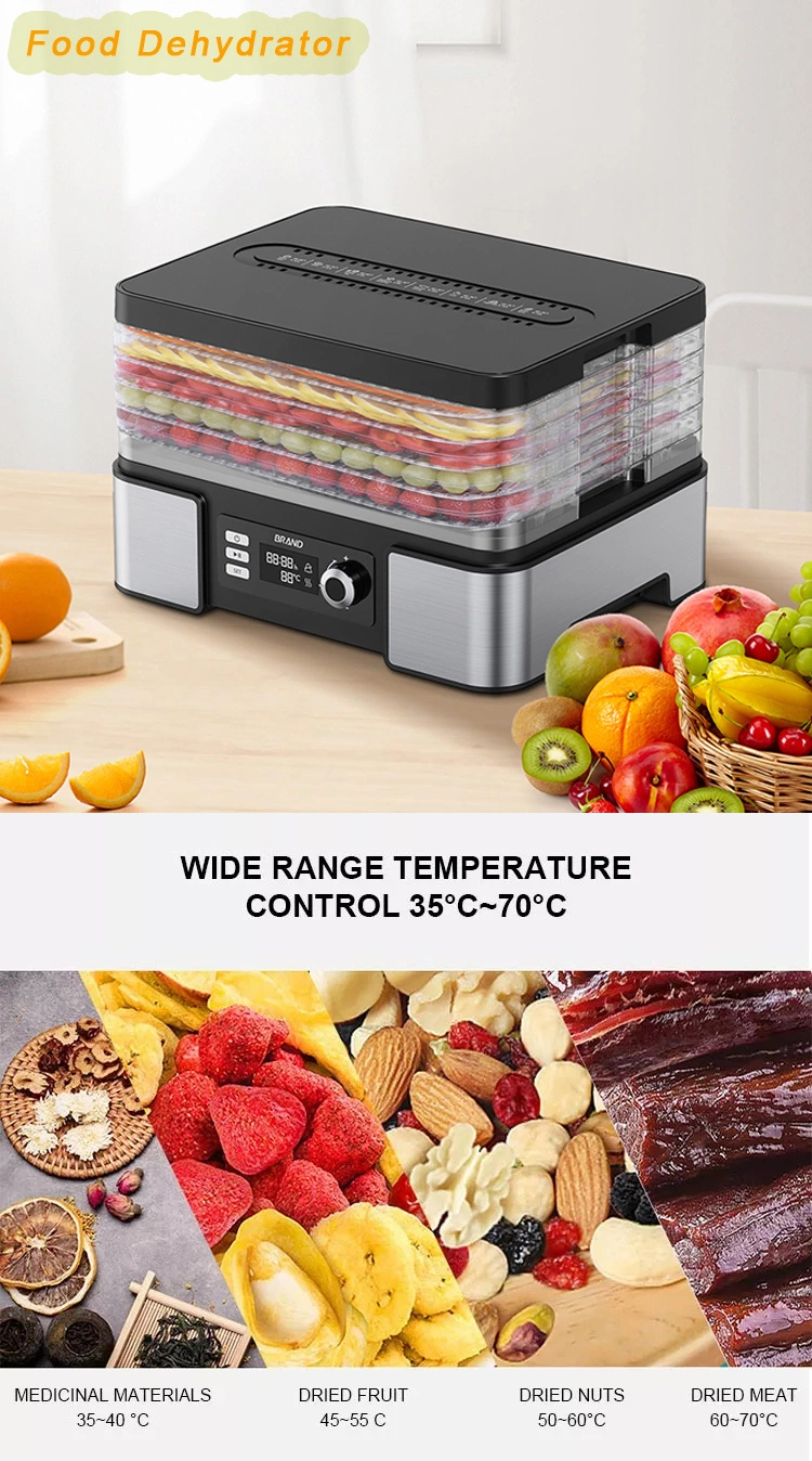 Home Food Dryer Machine Food Dehydrator for Jerky Fruits Vegetables