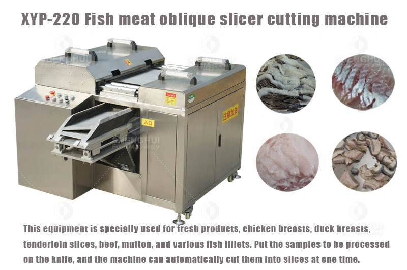 Commercial Meat Slicing Machine Meat Cutting Machine Beveled Meat Cutter Food Equipment Meat Slicer