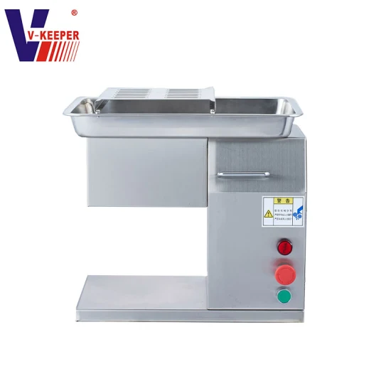 Meat Slicer Machine Kitchen Cutting Equipment Stainless Steel Electric