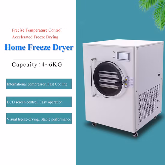 Vacuum Freeze Dryer of Fruit Vegetable Meat Food Small Home