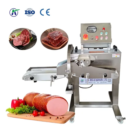 Meat Slicer Machine Kitchen Cutting Equipment Stainless Steel Electric