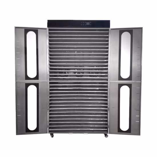 Stainless Steel Digital Control Food Dehydrator with 30 Trays