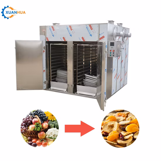 Apple Chips Fruit Cherry Raisin Mango Tunnel Drying Processing Machines Cheap Commercial Electric Jerky Fruit Dehydrator